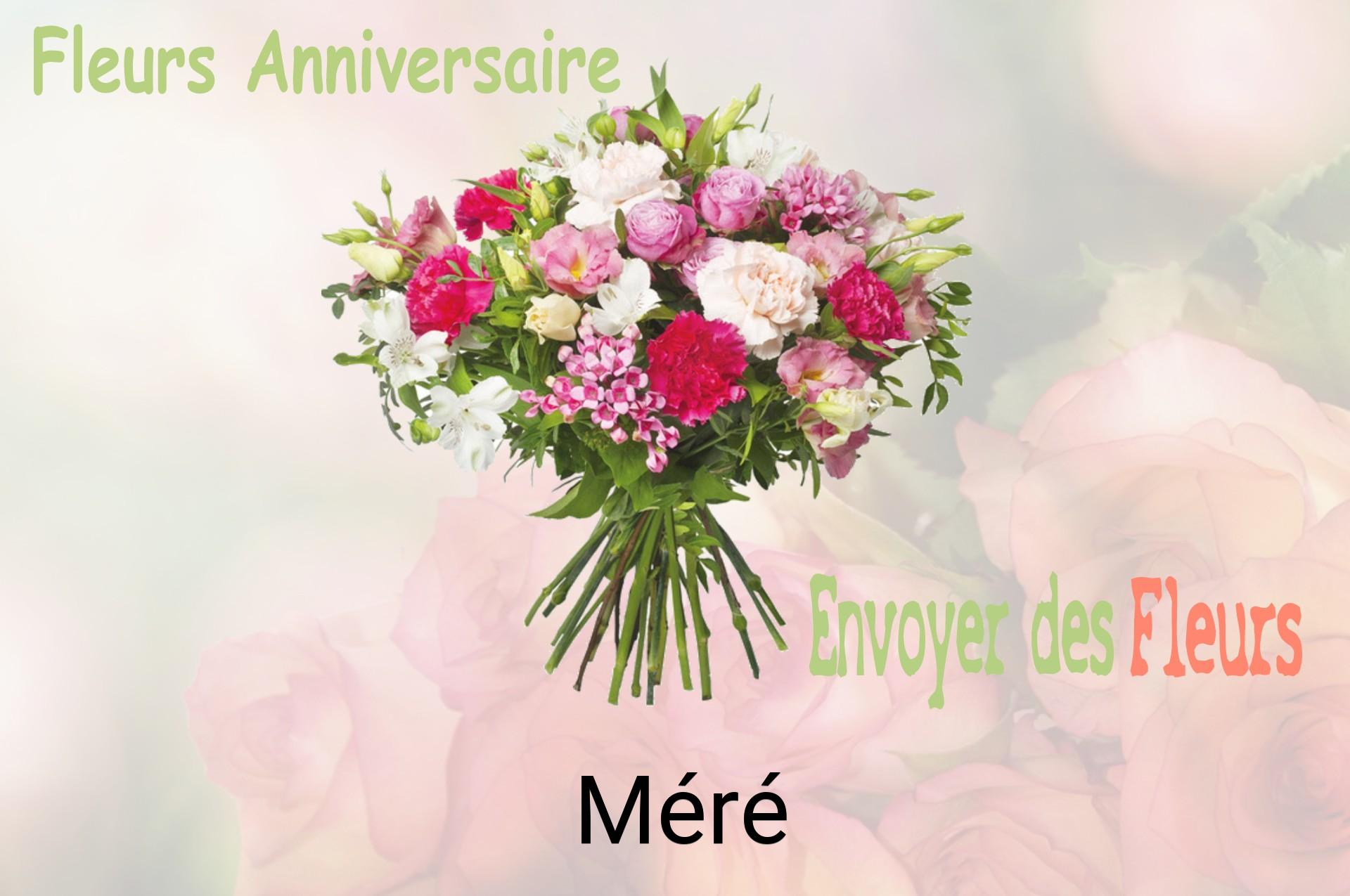 Bouquet de fleurs d’anniversaire livré à Méré